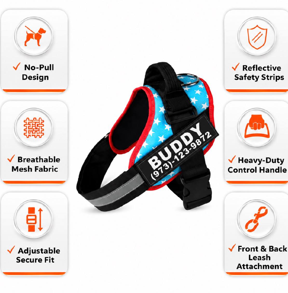 no-pull dog harness