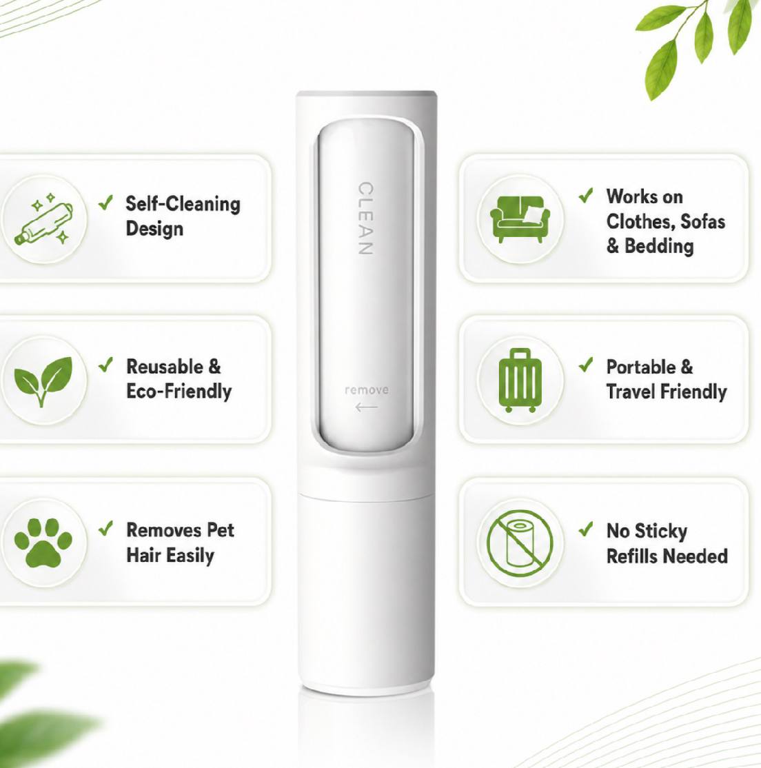 reusable pet hair remover
