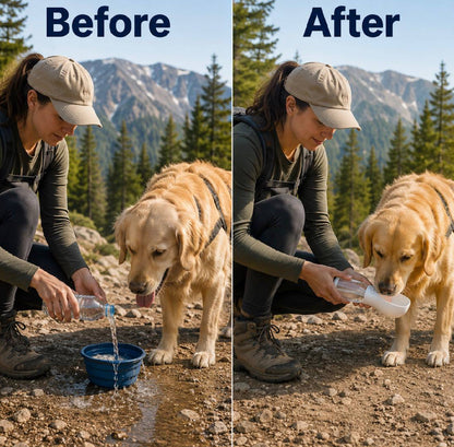 Portable Dog Water Bottle