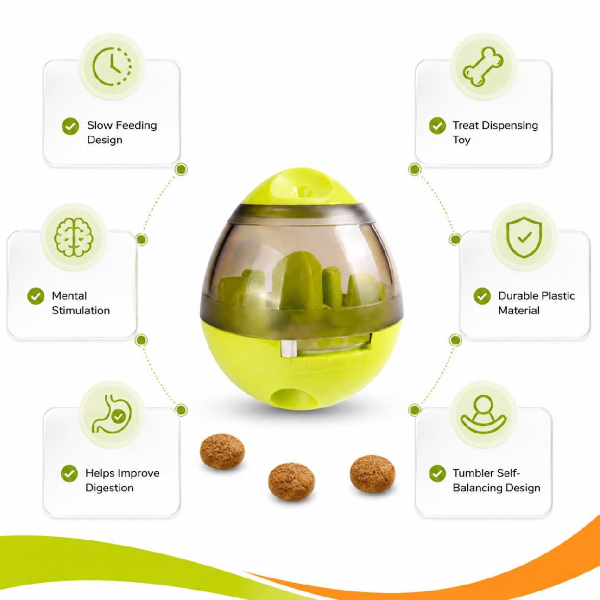 pet food dispenser toy