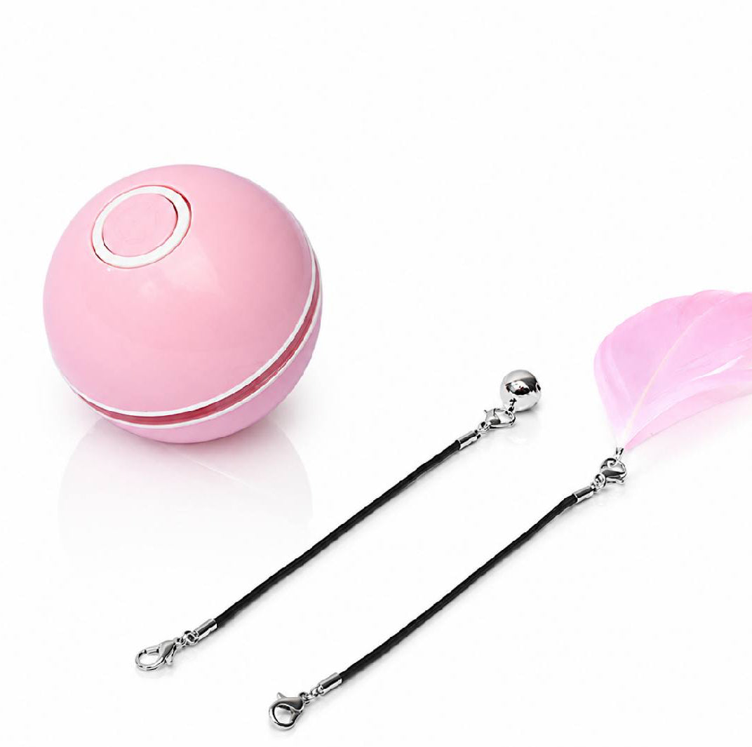 interactive LED cat ball