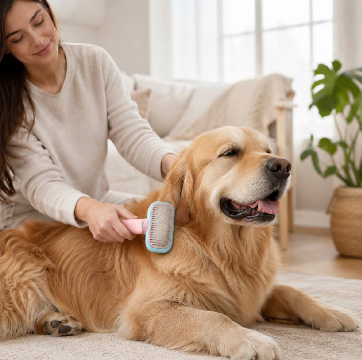 pet grooming brush