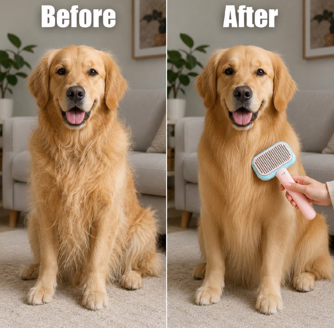 pet grooming brush