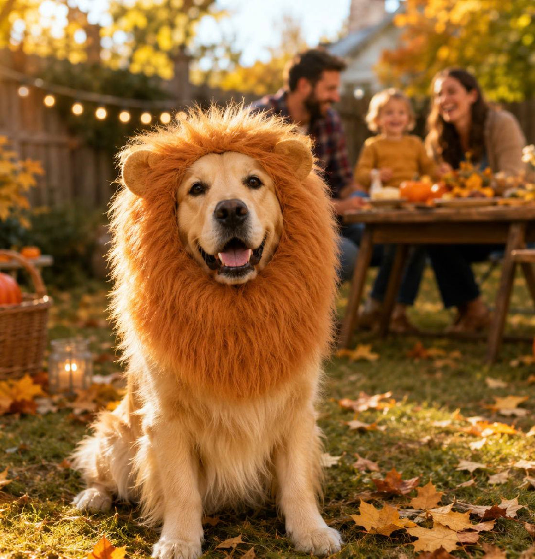 lion mane costume for pets